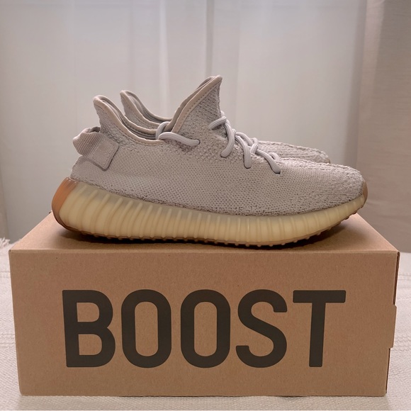 Adidas Yeezy Boost 350 V2 Sesame Size 6 Men / 7.5 Women - Picture 3 of 4